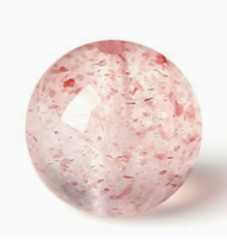 Natural Starlight Strawberry Quartz Beads – Unique and Eye-Catching