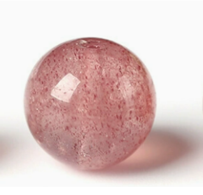 Natural Starlight Strawberry Quartz Beads – Unique and Eye-Catching