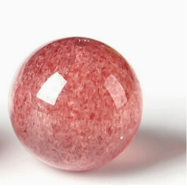 Natural Starlight Strawberry Quartz Beads – Unique and Eye-Catching